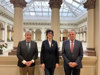 Imagen del encuentro antes de la reunión